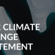 Climate Change Statement