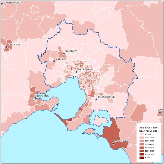 ABS Data Visualised Using Maps - Spatial Vision