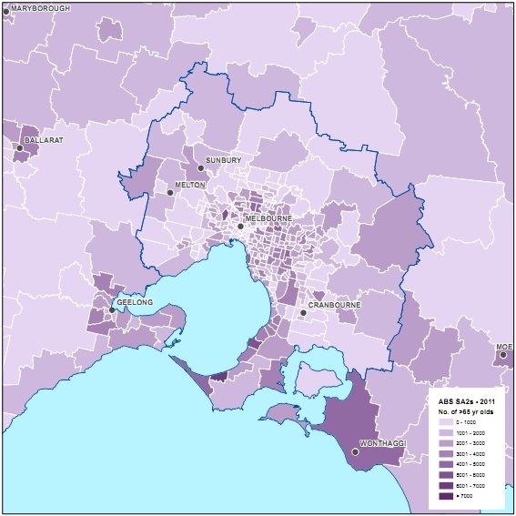 ABS Data Visualised Using Maps - Spatial Vision