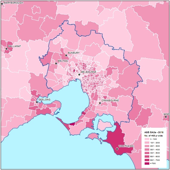 ABS Data Visualised Using Maps - Spatial Vision