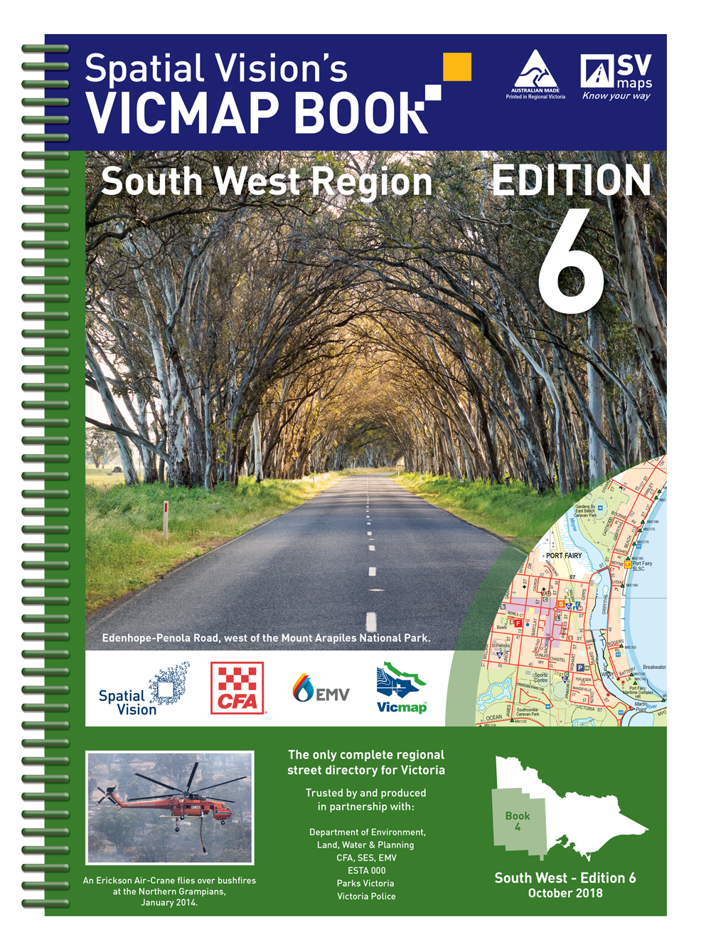 Vicmap Books - Detailed Maps Of Victoria - Spatial Vision